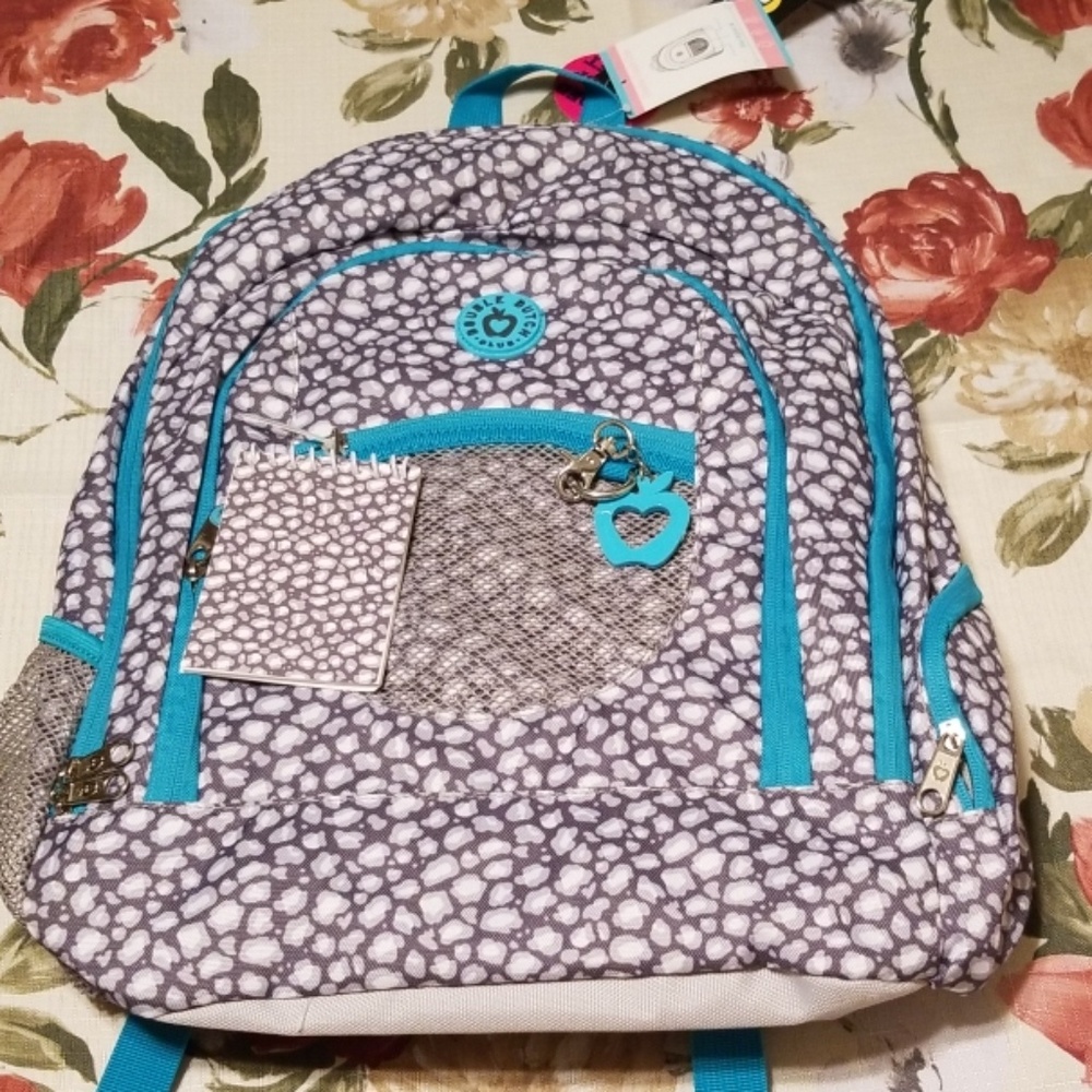 Double Dutch Club Grey Cheetah Kid's Backpack